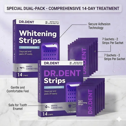 DR.DENT™ Purple Teeth Whitening Strips