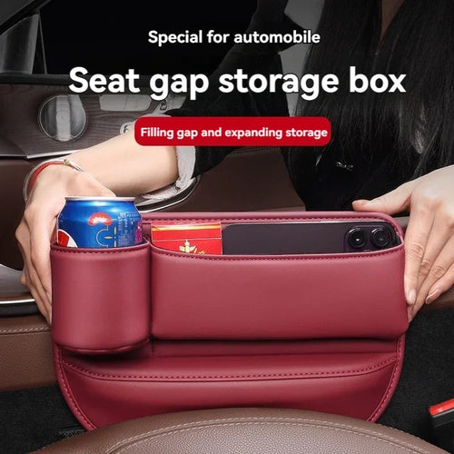 🔥HOT SALE 50% OFF 💖Car leather cup holder gap bag